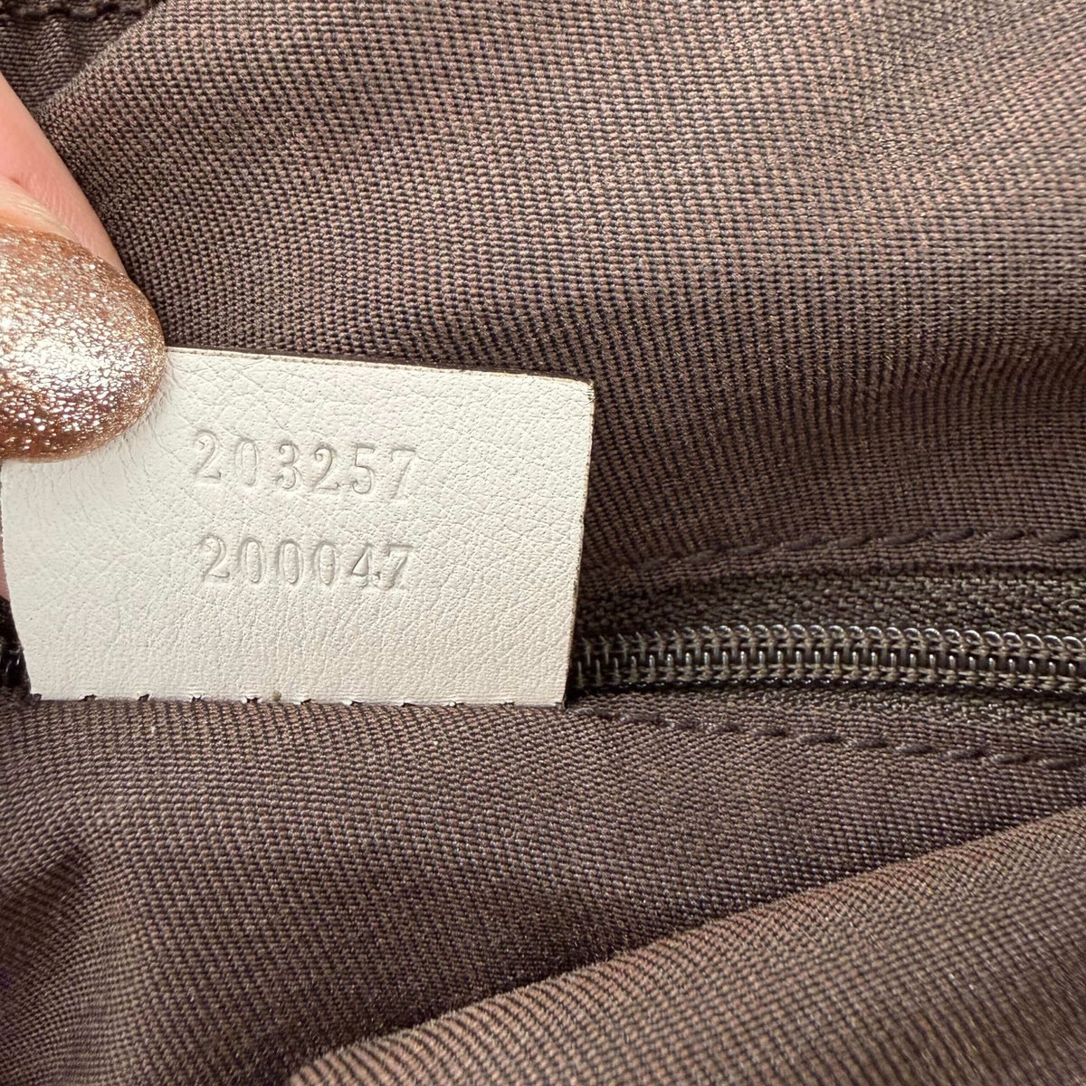 Authentic Gucci bag preloved serial number