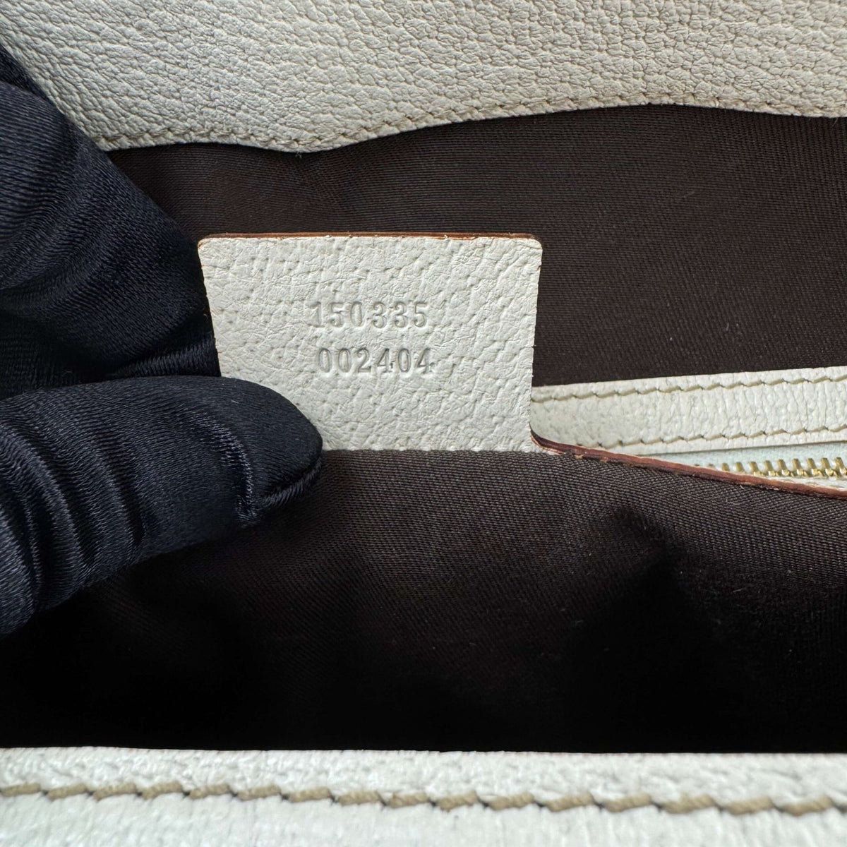 Authentic Gucci bag serial number