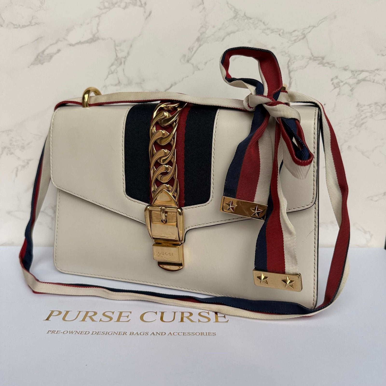 Authentic Gucci bag pre-owned