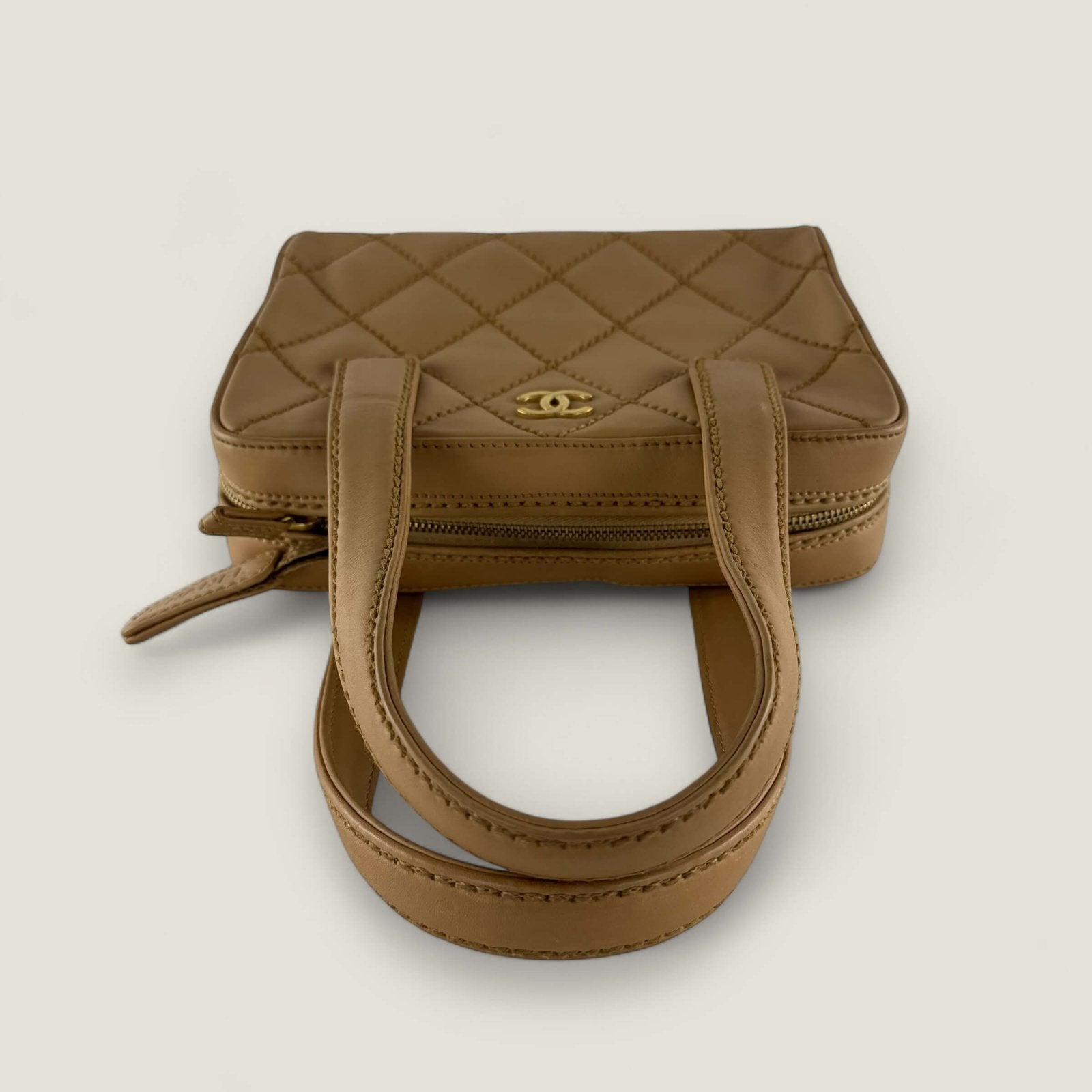 Authentic vintage Chanel handbag wild stitch