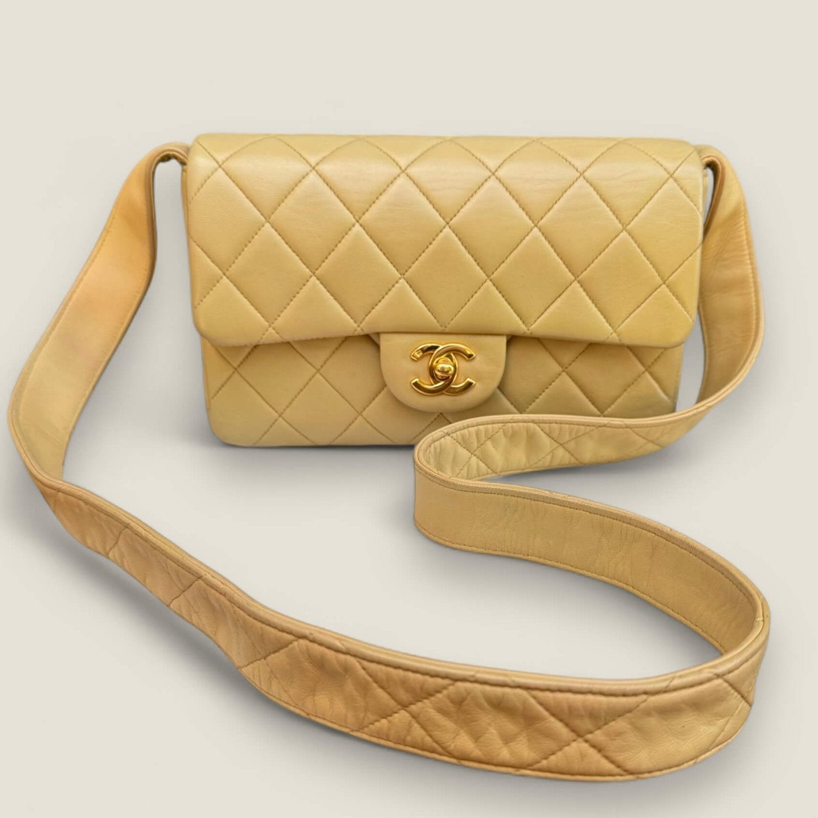 Chanel classic flap with shoulder strap