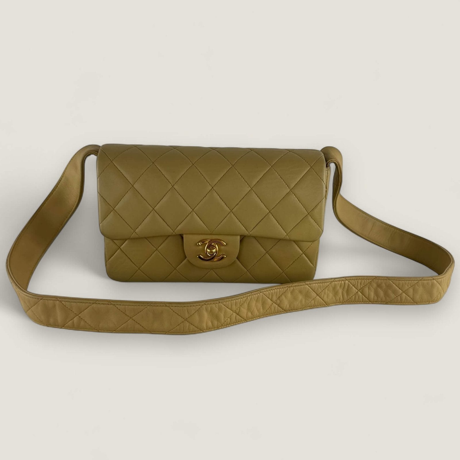 Chanel classic flap with shoulder strap