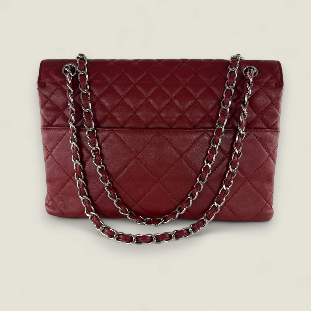 Chanel leather designer handbag pre-owned