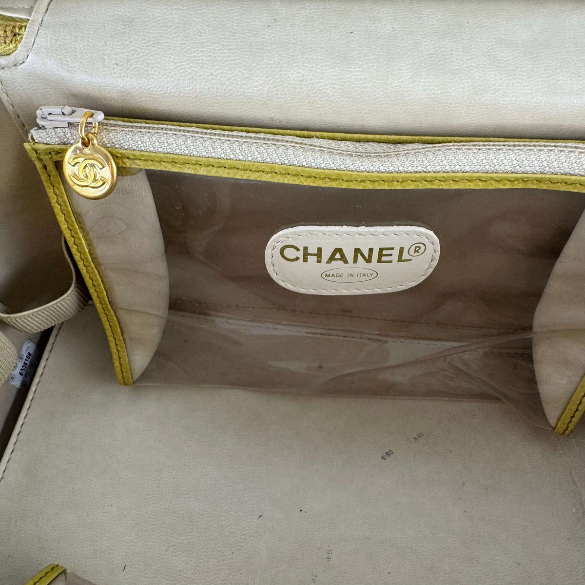 Chanel logo vintage bag
