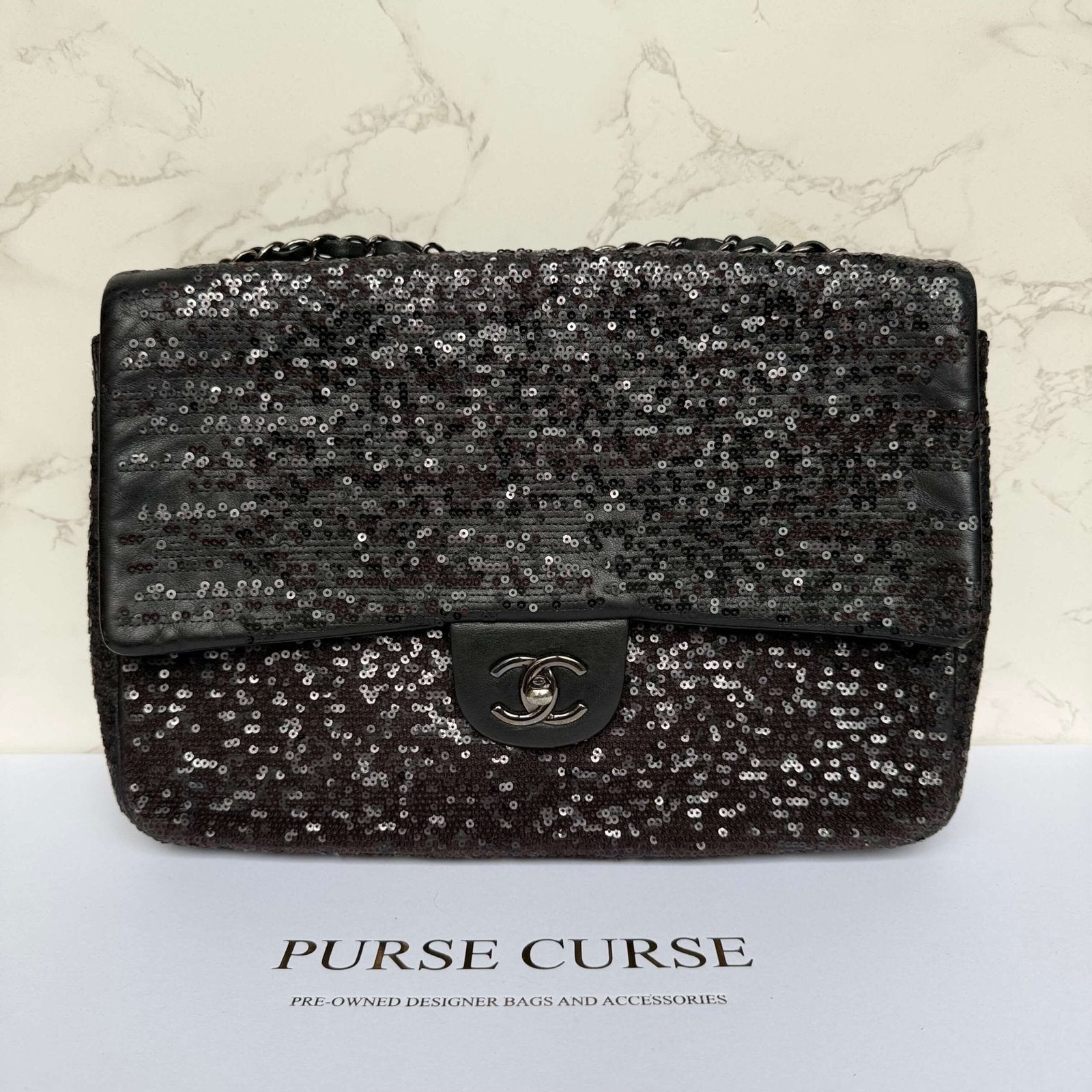 Chanel moonlight on water limited edition bag
