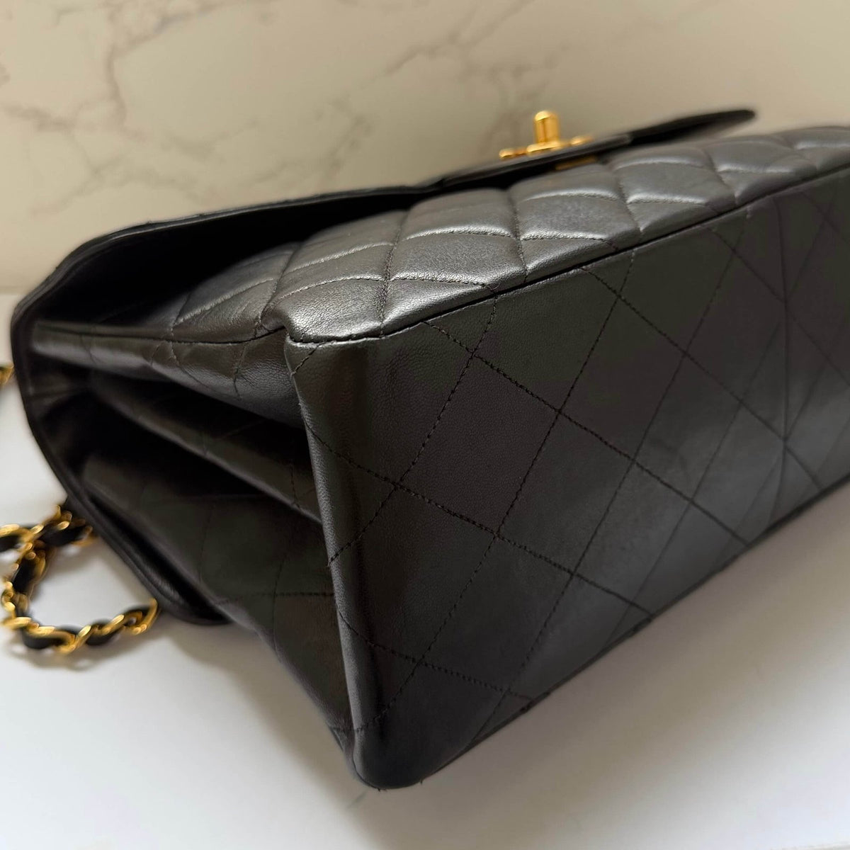 Chanel vintage double sided flapbag