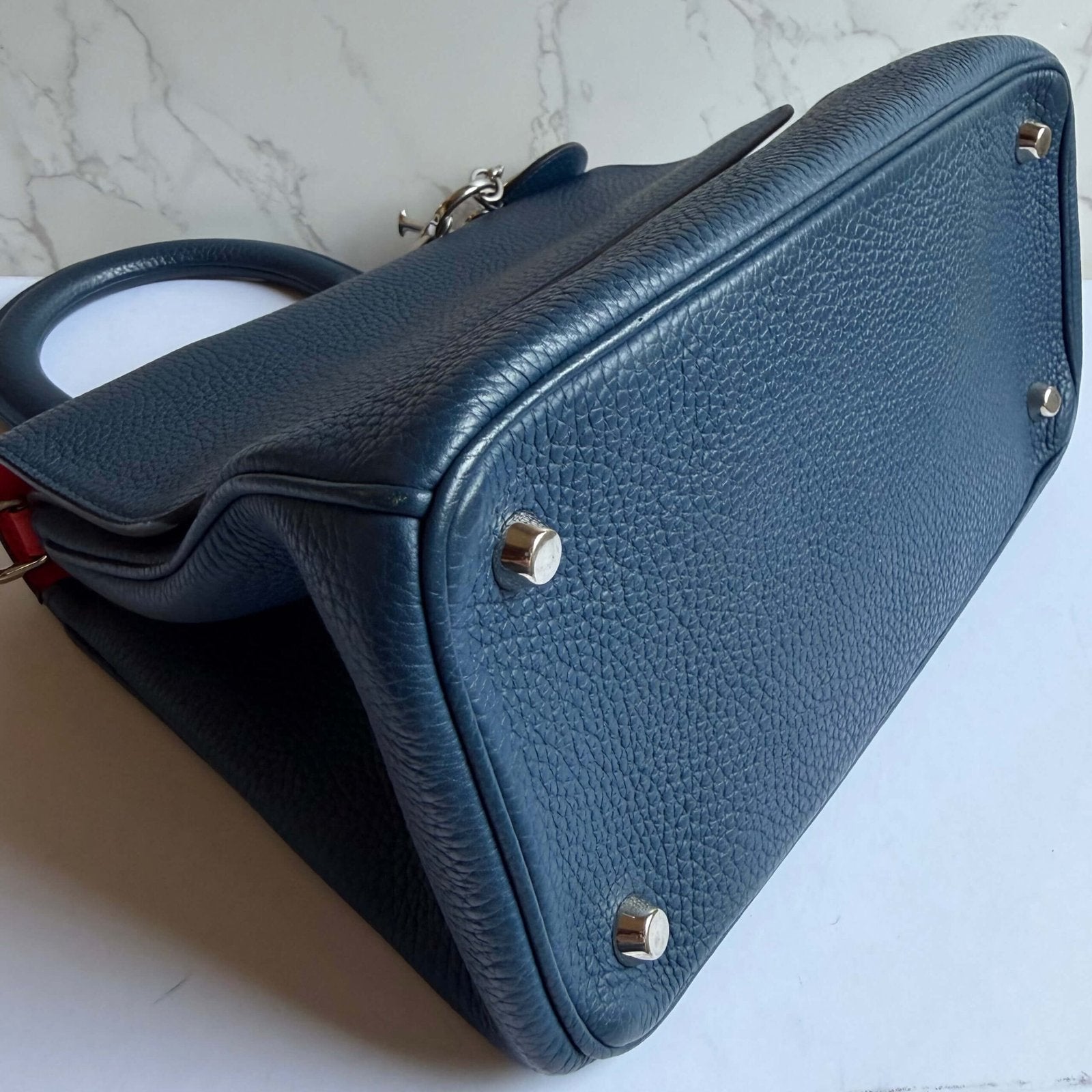 Dior Be Dior designer handbag blue