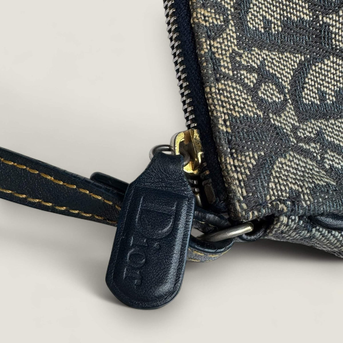 Dior Saddle Bag with Gold Hardware