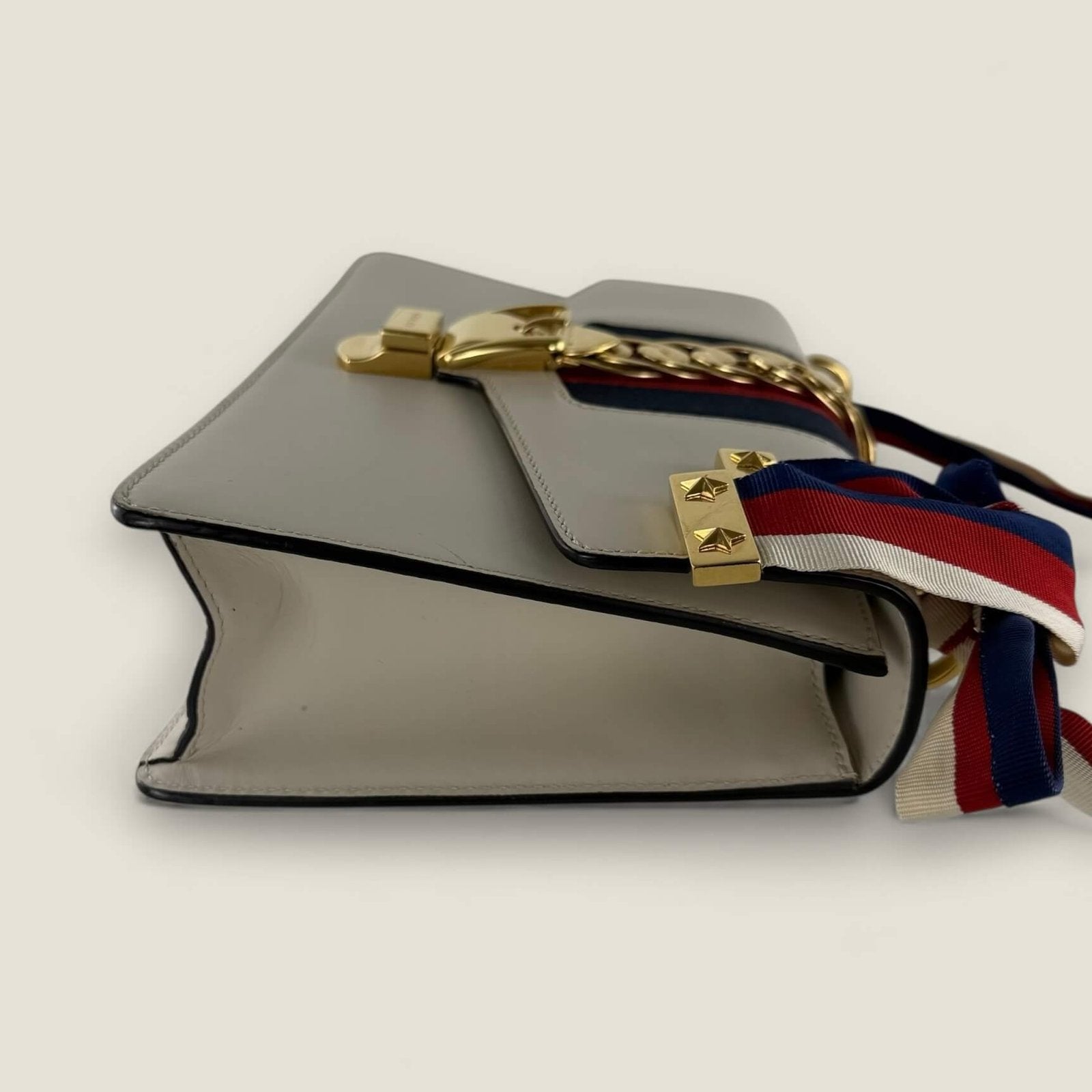 Gucci Sylvie designer bag white