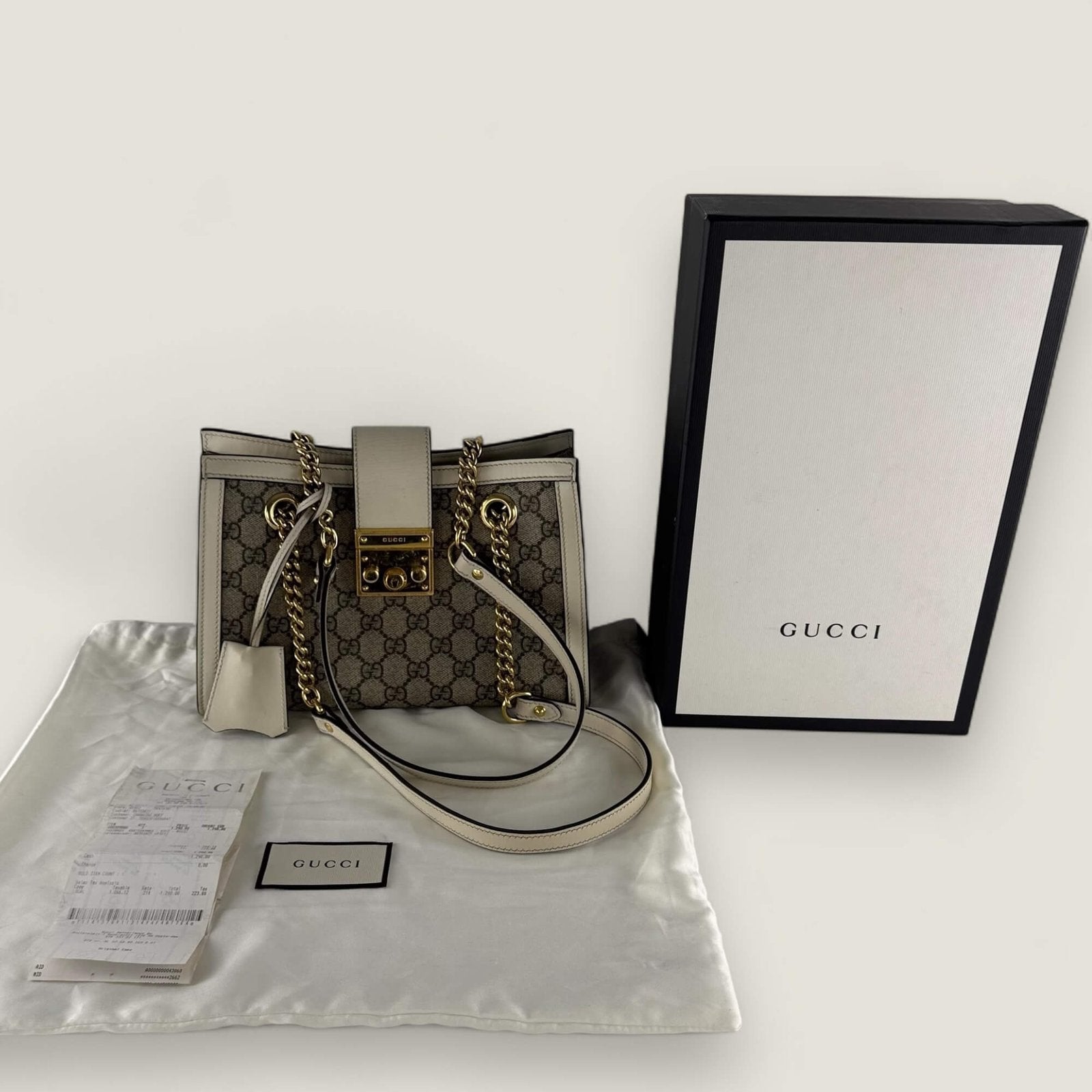 Gucci bag pre-owned full set