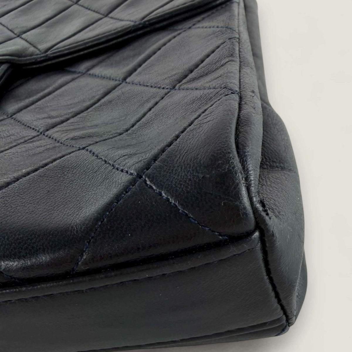 corners authentic vintage Chanel bag