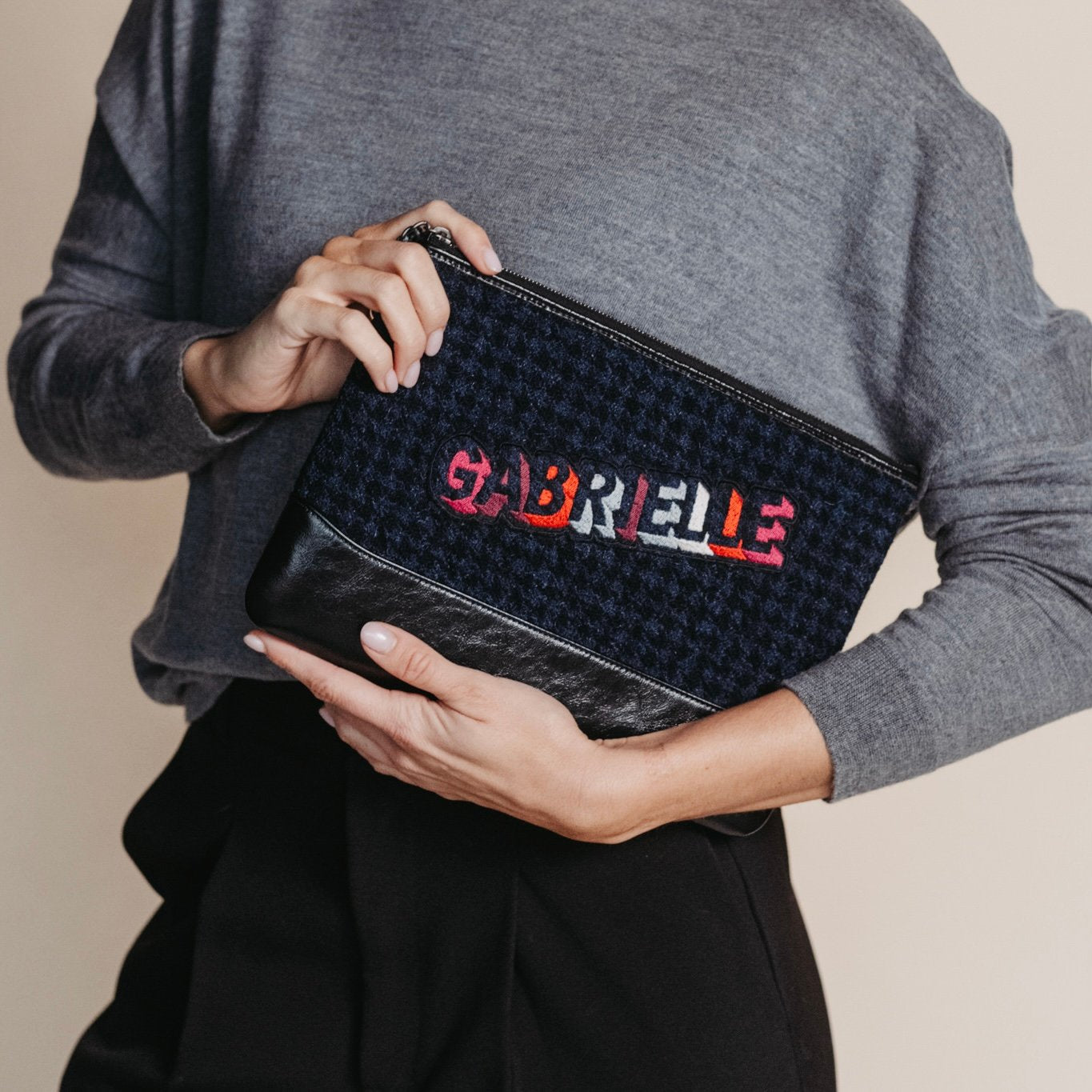Pre-owned Chanel Gabrielle clutch original