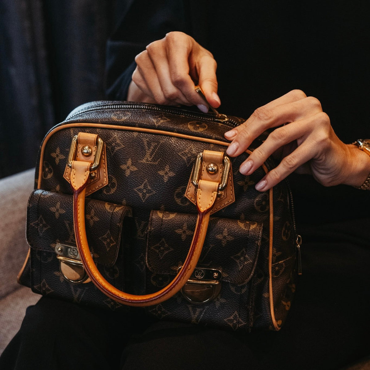 Purse Curse pre-owned Louis Vuitton handbag