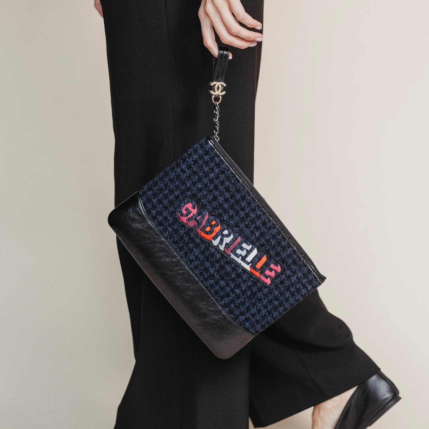 Original Chanel clutch tweed