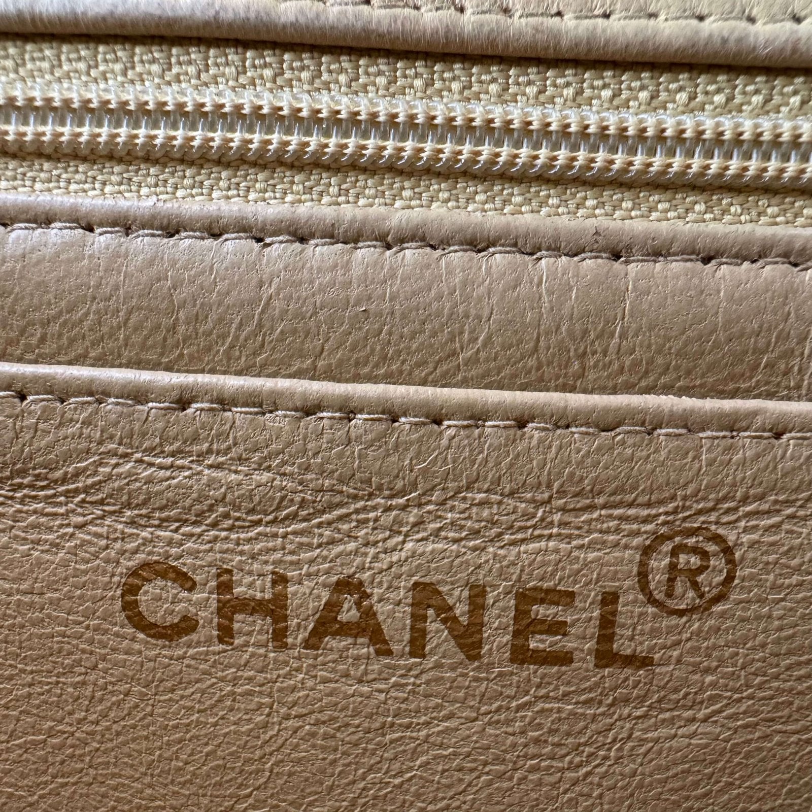 Logo Chanel bag vintage