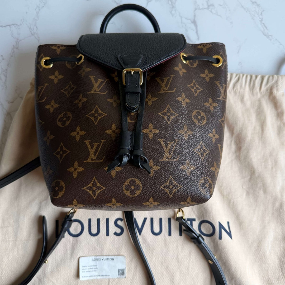 Louis Vuitton Montsouris BB backpack authentic Louis Vuitton