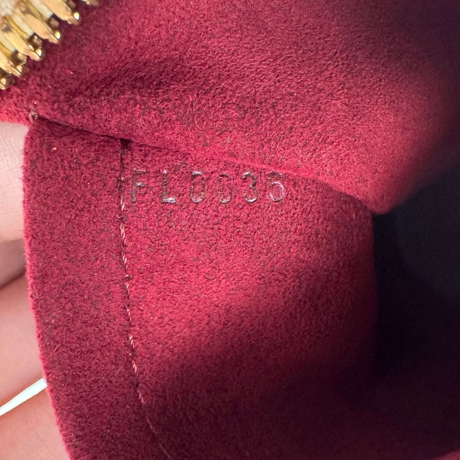 Louis Vuitton date code 2006 made in France