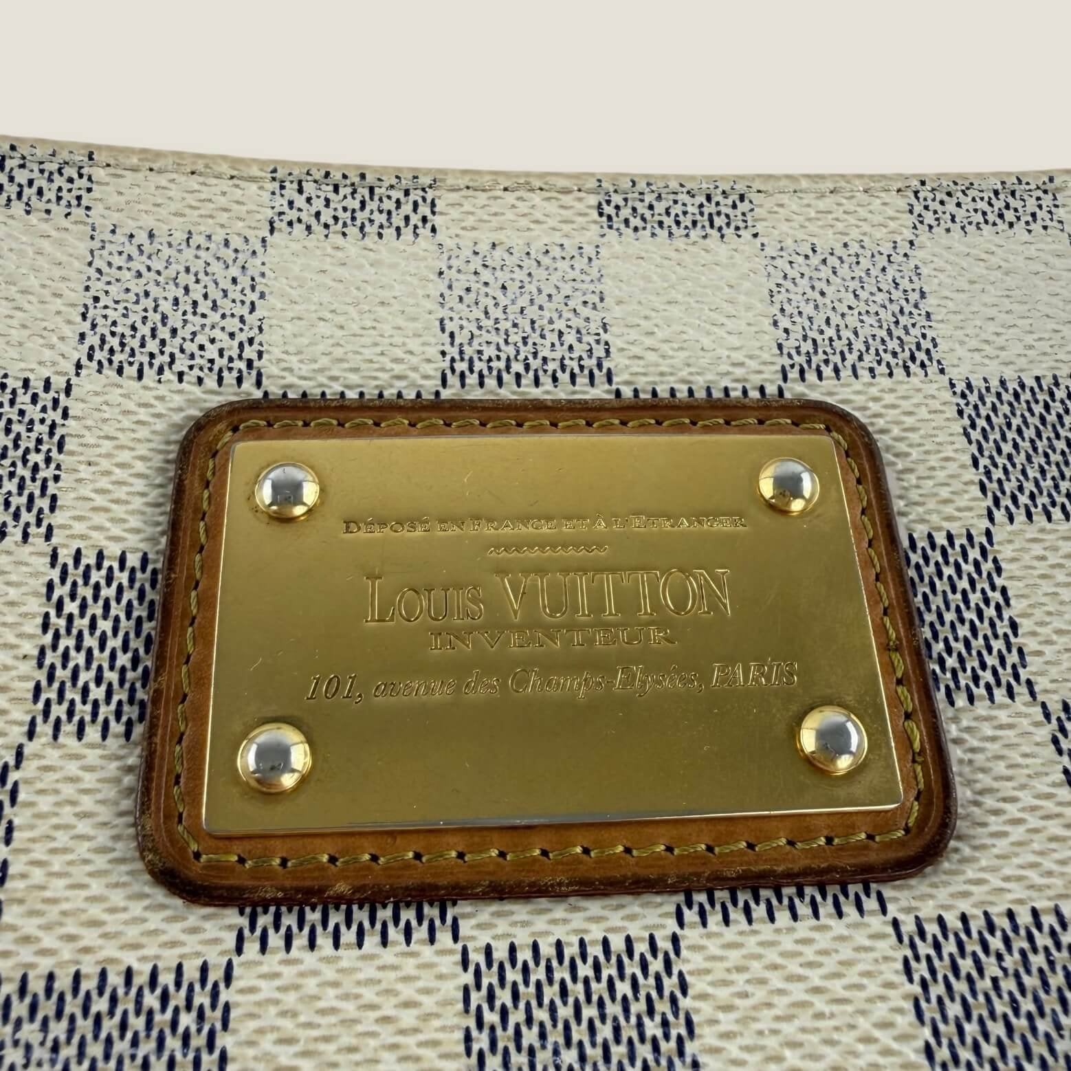 Louis Vuitton eva gold hardware detail