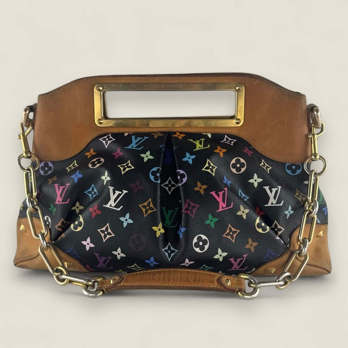 Louis Vuitton multicolor black Judy GM - pre-owned
