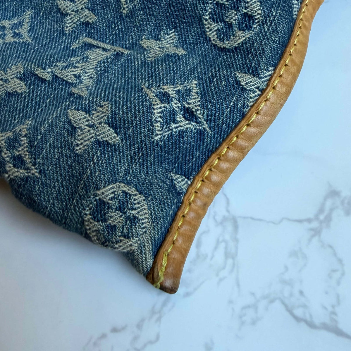 Louis Vuitton sac plat handle detail