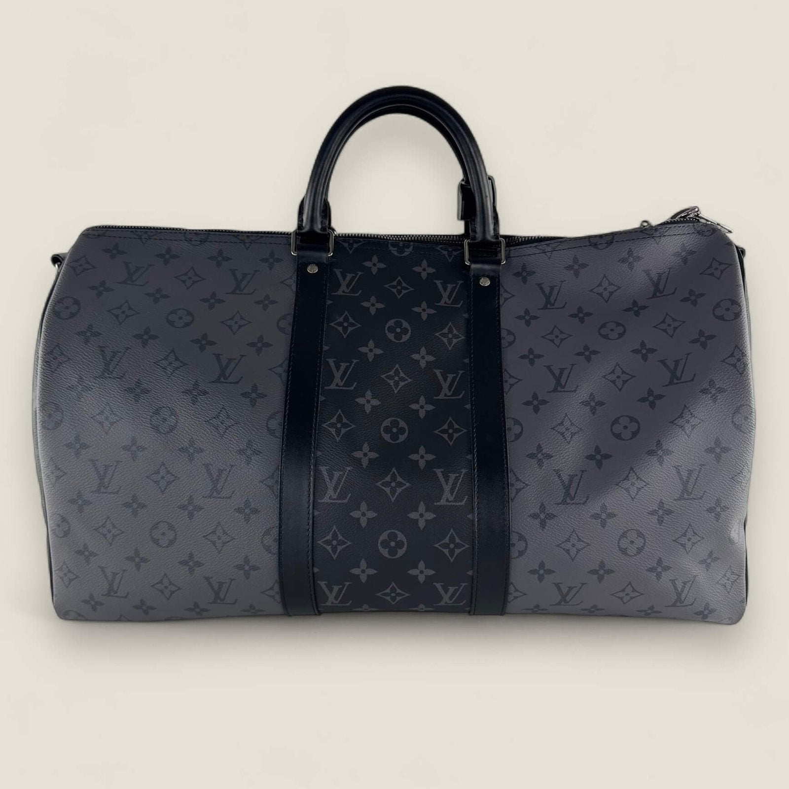 Originele Louis Vuitton keepall 50 grijs monogram canvas