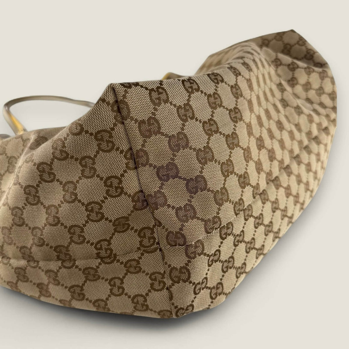 original Gucci Pug tote canvas