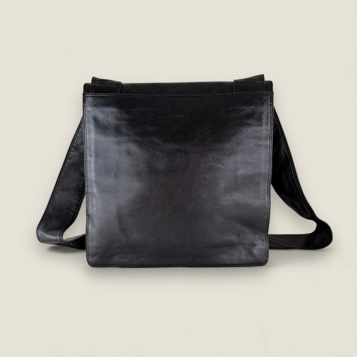 Pre-owned Chanel shoulder bag black leather