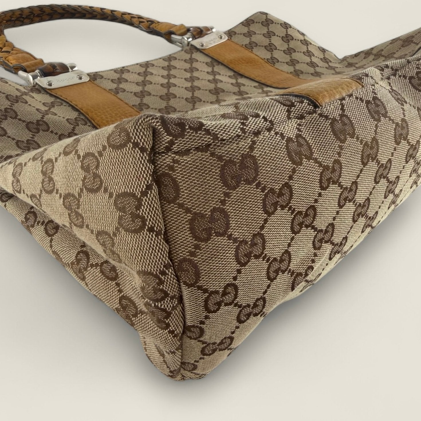 pre-owned Gucci Bamboo Libeccio