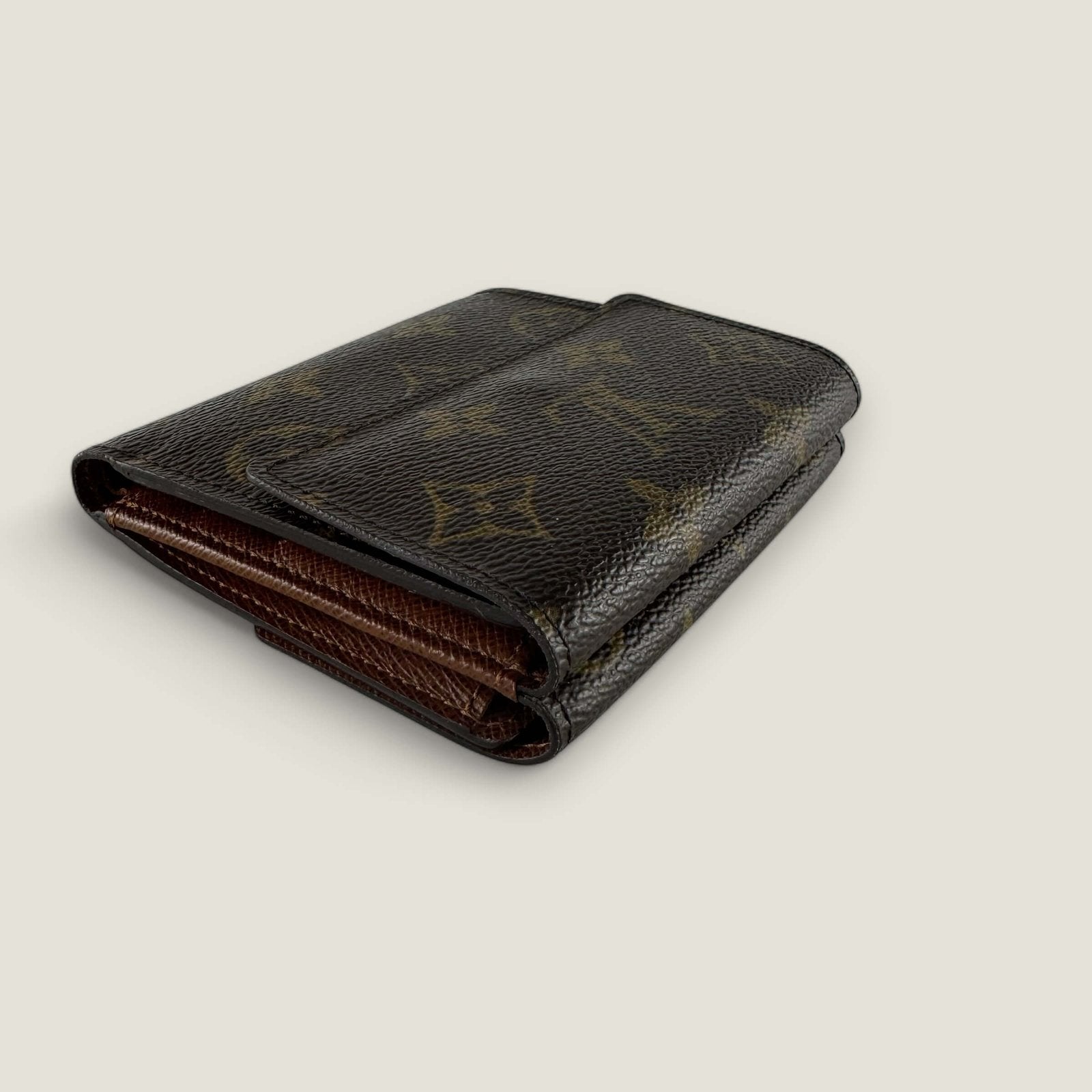 Pre-owned Louis Vuitton monogram canvas Elise wallet