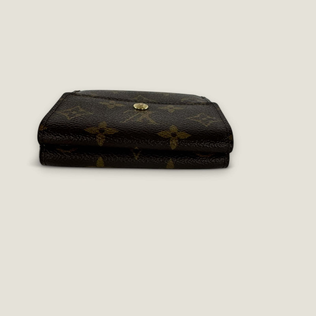 pre-owned original Louis Vuitton wallet monogram canvas