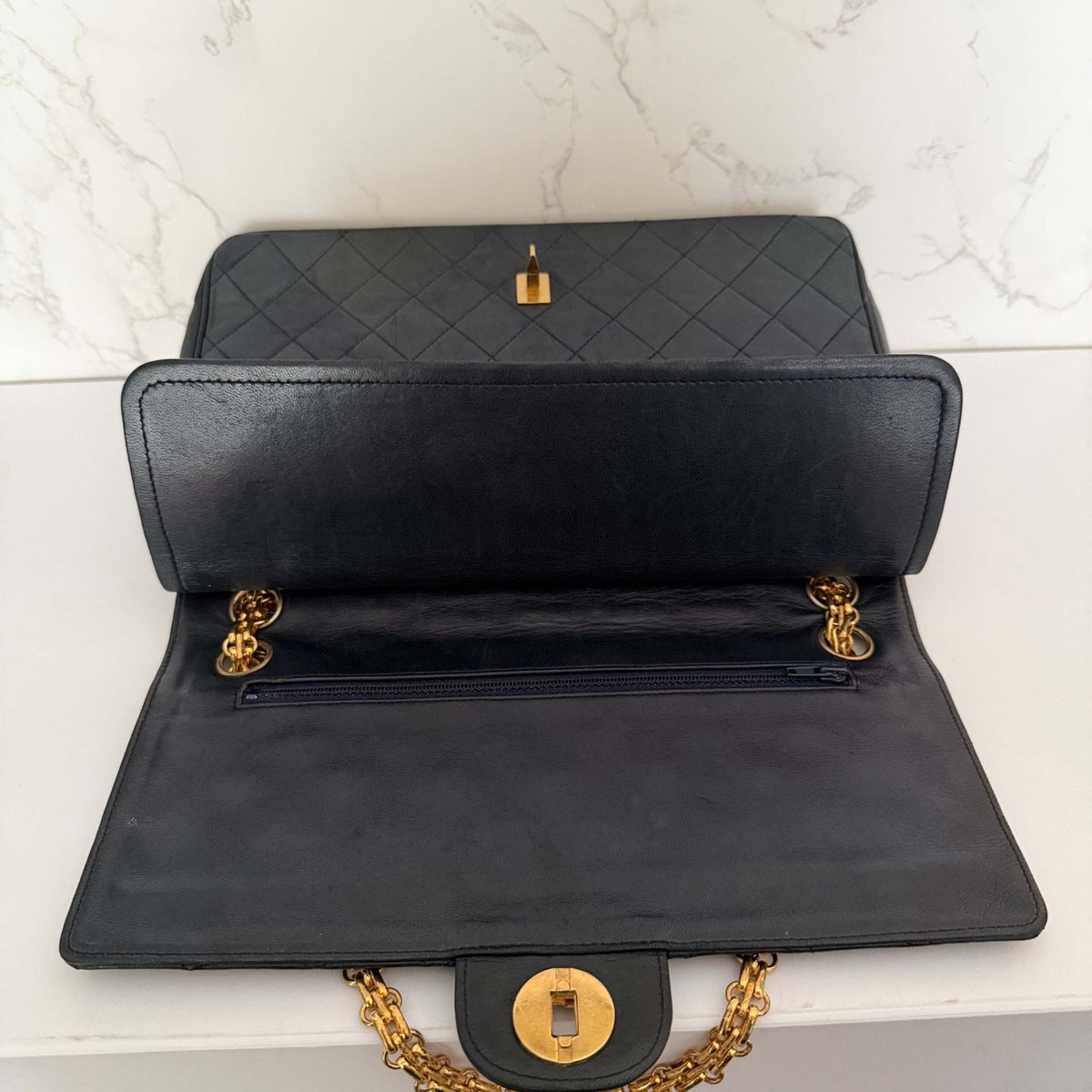 Vintage Chanel tas 80s