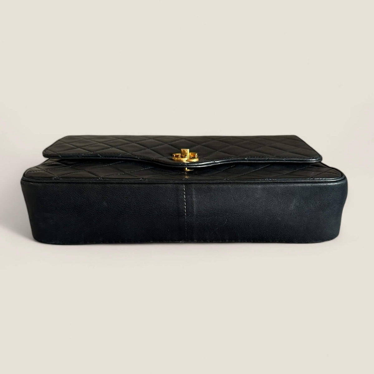 Vintage Chanel tas van lamsleer