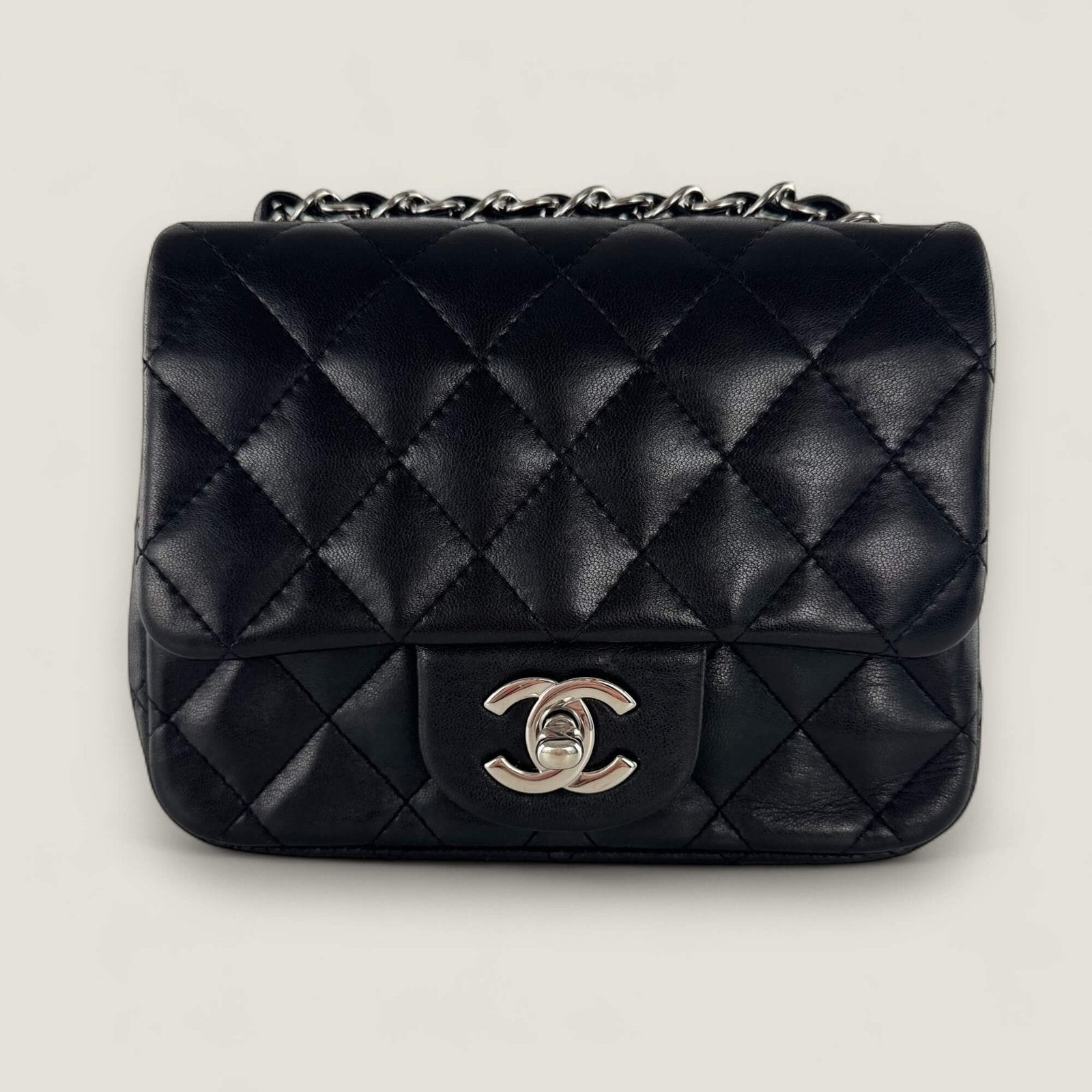 authentic Chanel mini flap bag