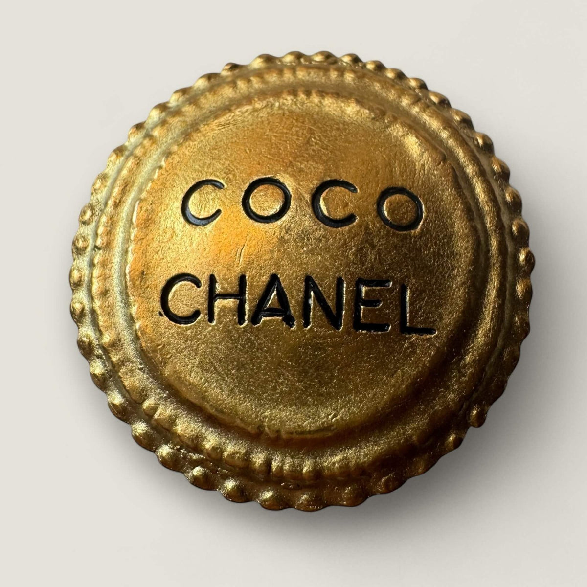 authentic vintage Coco Chanel clip on earrings 94a