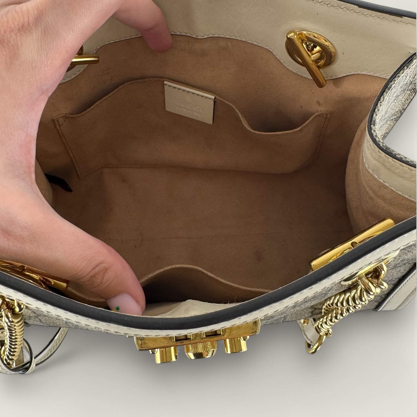 interior original Gucci bag 2020