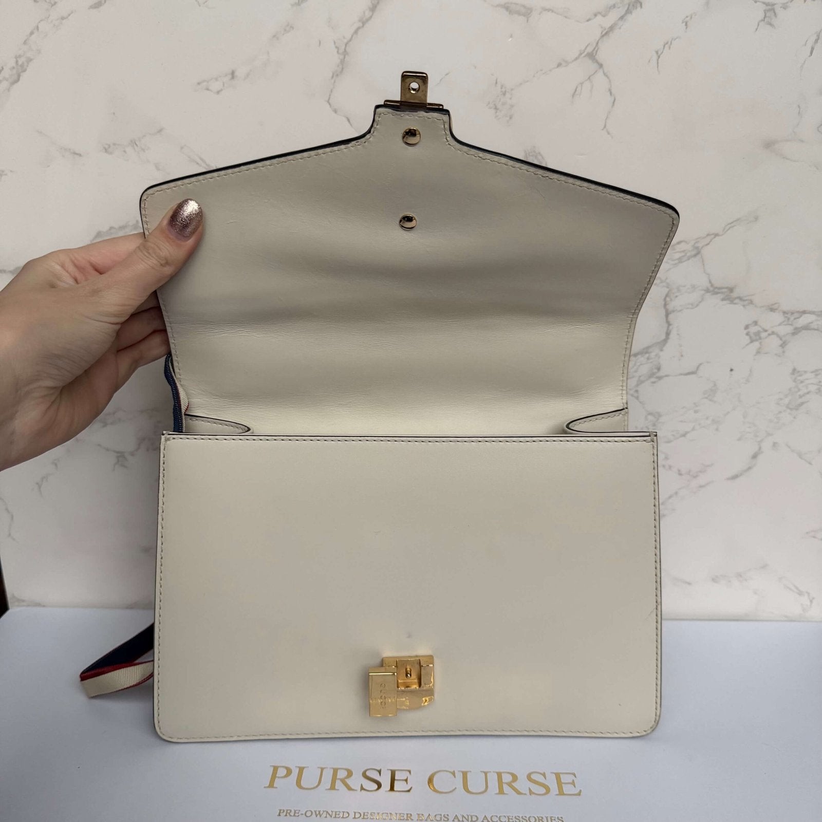 preloved Gucci small Sylvie shoulder bag calfskin