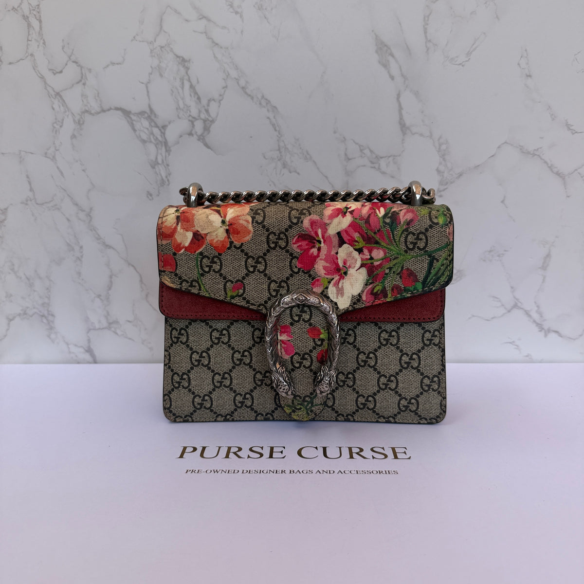 preloved Gucci blooms mini bag