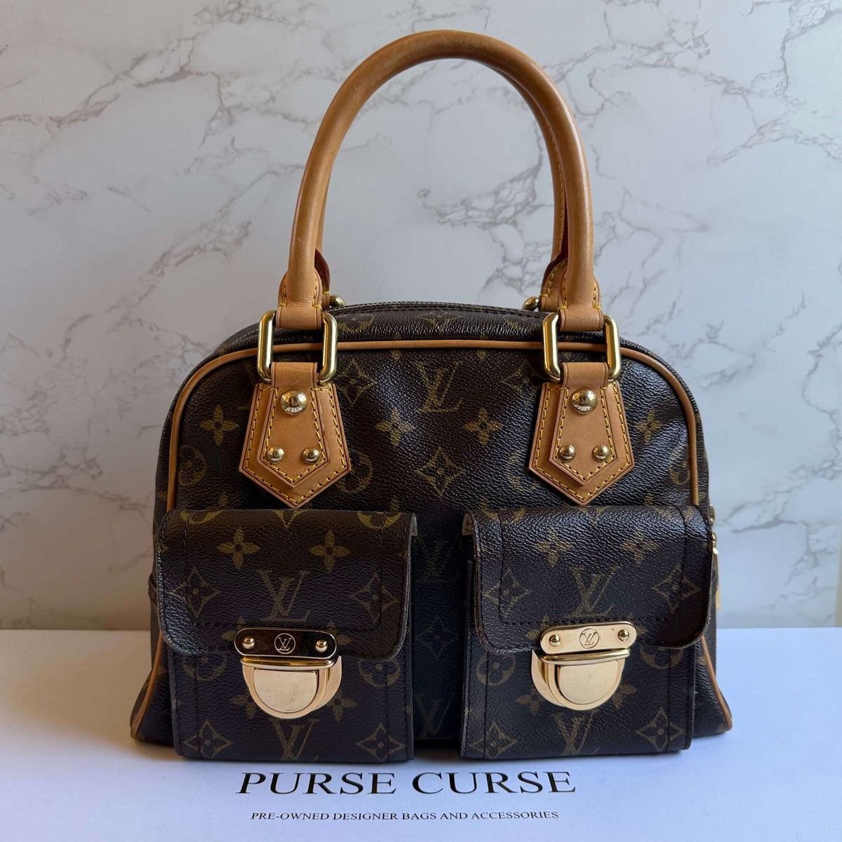 vintage Louis Vuitton Manhattan PM bag