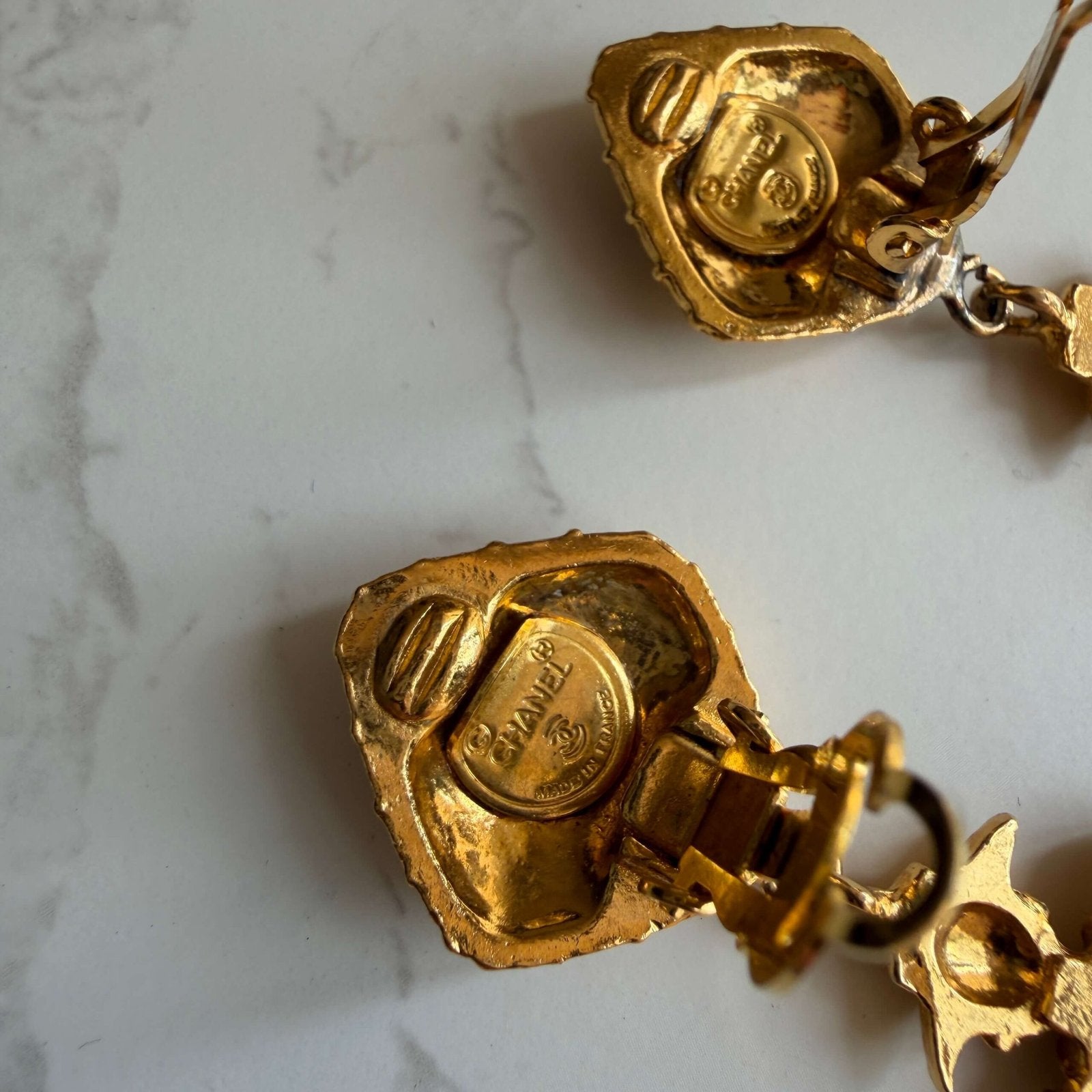 Authentieke Chanel oorbellen vintage