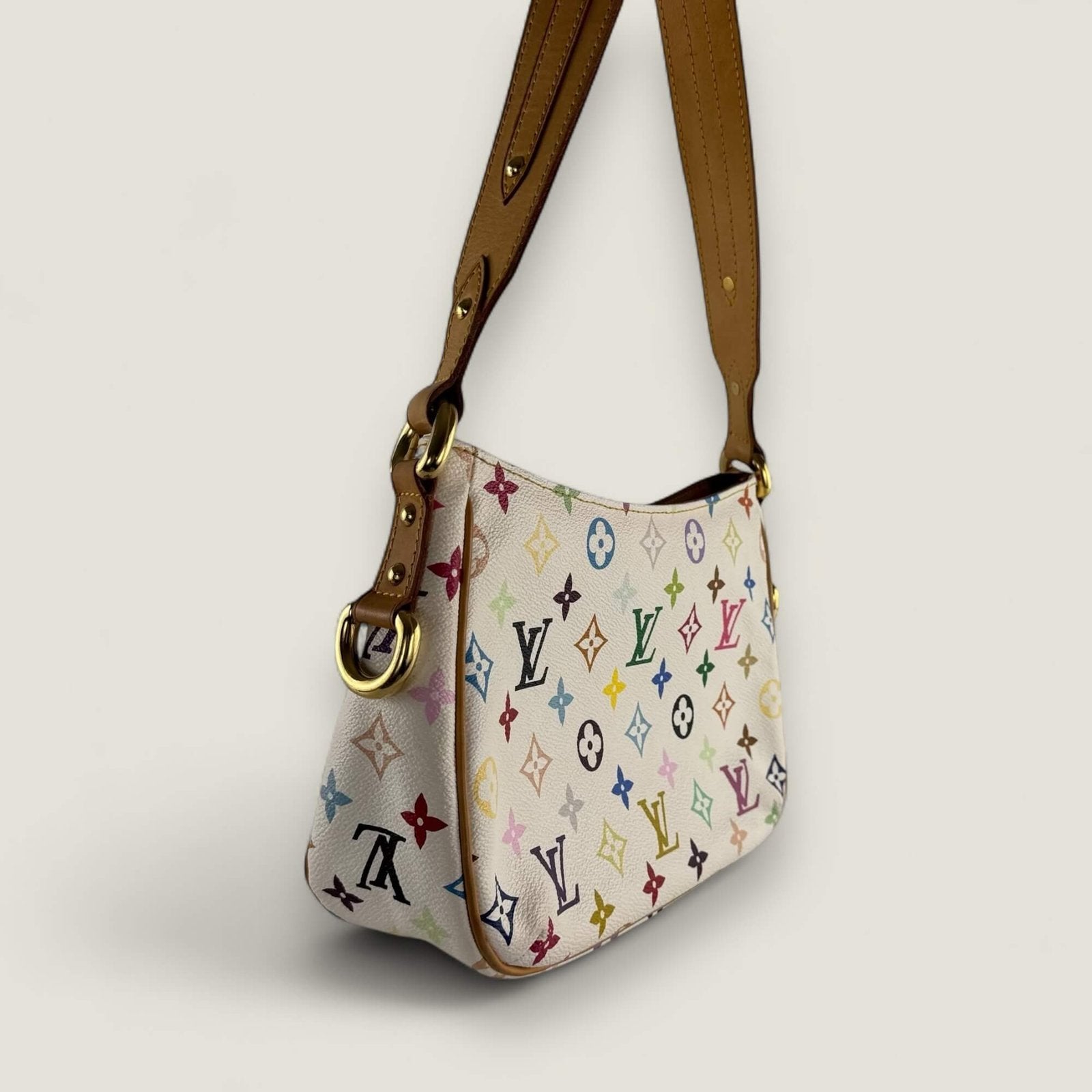 Authentic Louis Vuitton multicolor Lodge bag