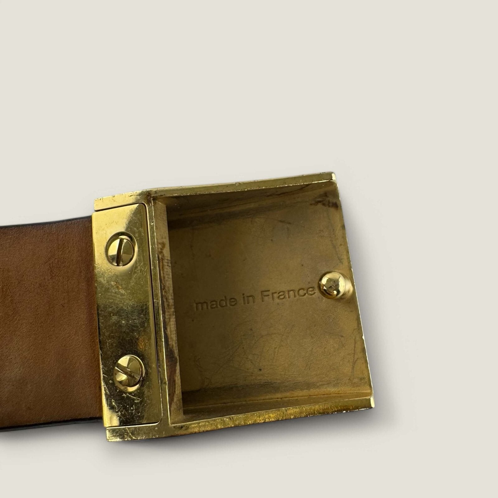 Authentic Louis Vuitton belt made in France