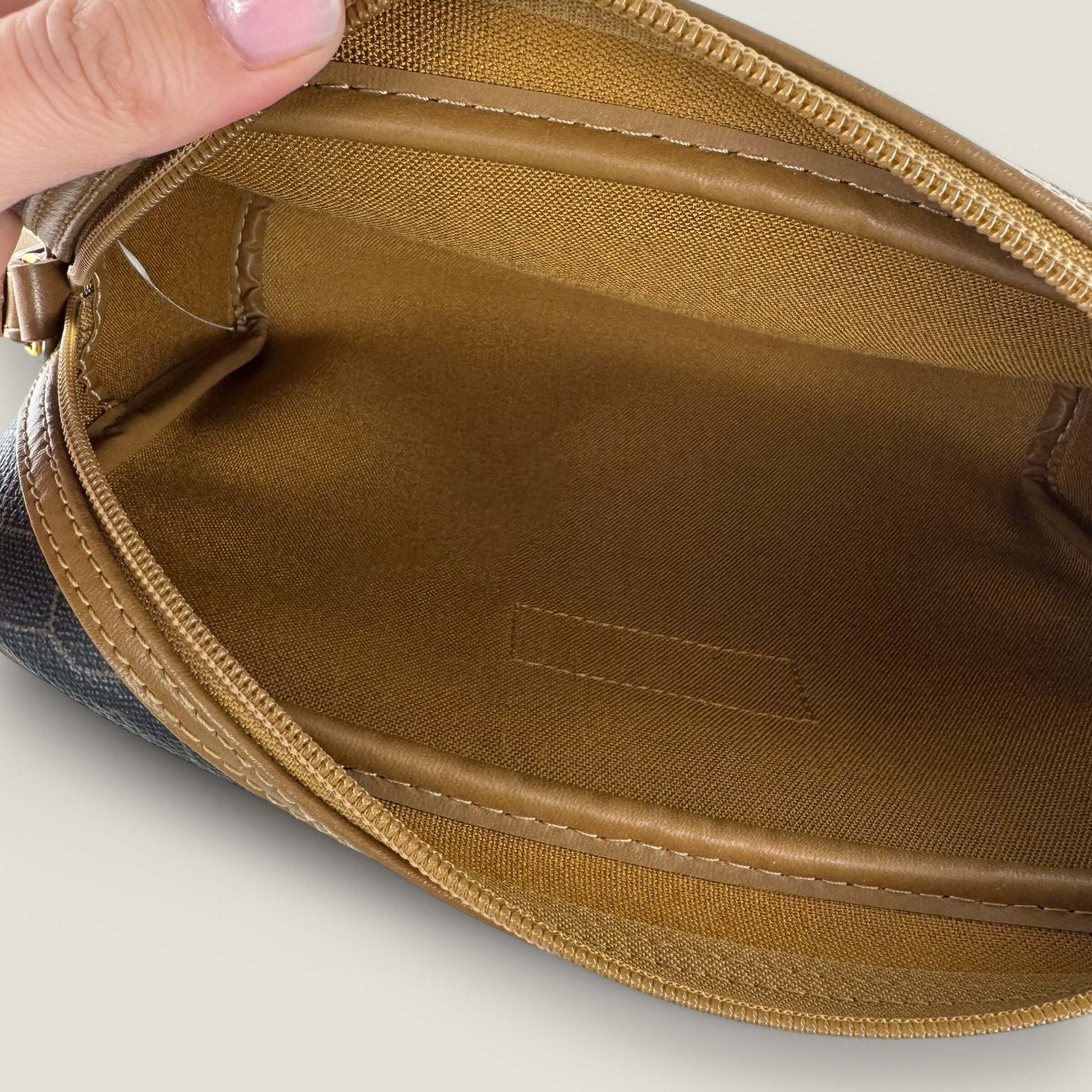 Interior authentic Christian Dior clutch