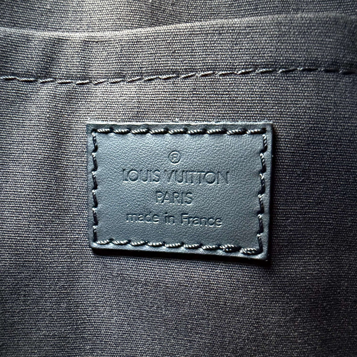 Interior authentic Louis Vuitton Matsy shoulder bag black