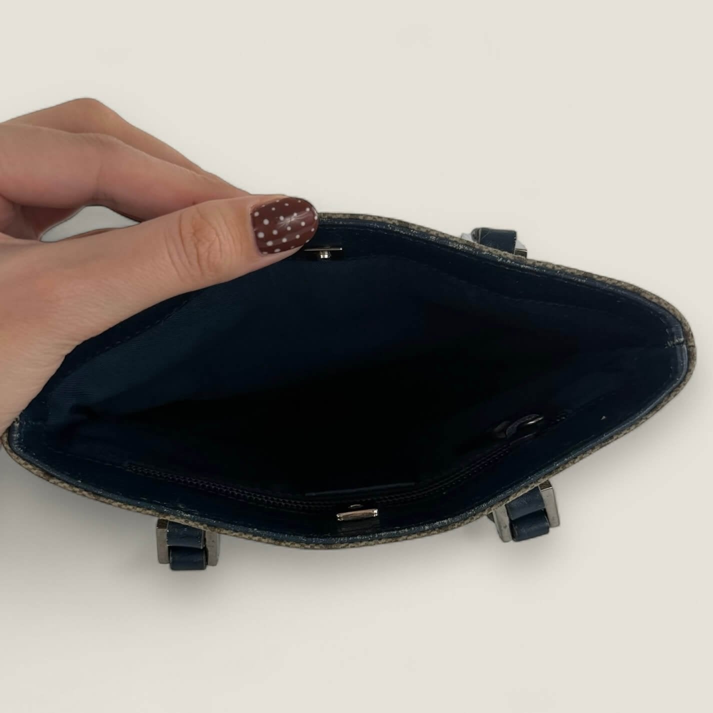 Interior authentic mini Gucci bag