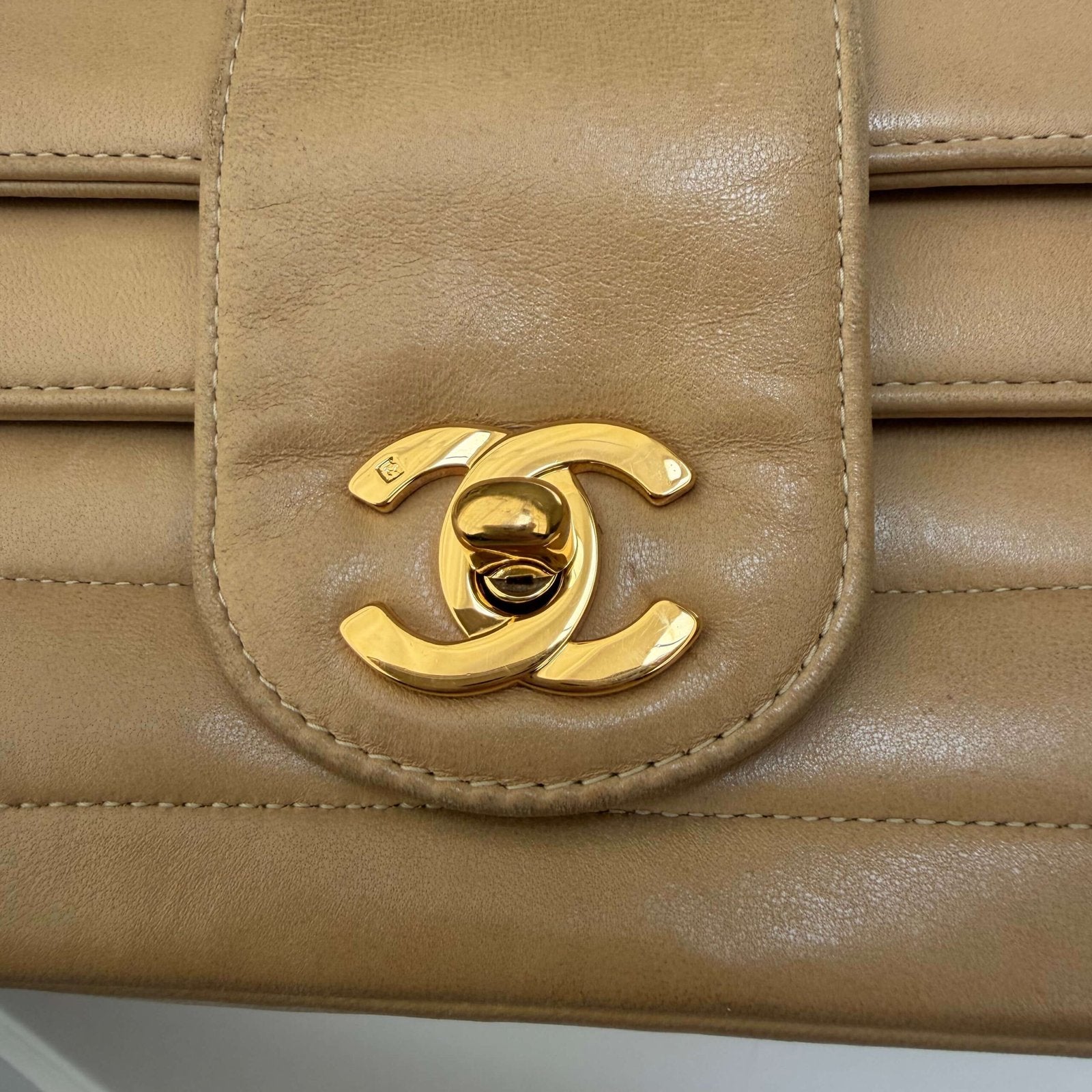 Chanel 24k gold-plated hardware detail