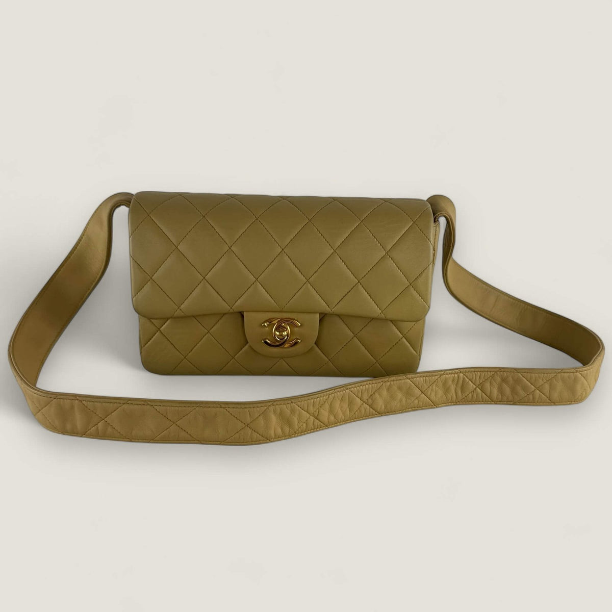 Chanel classic flap with shoulder strap