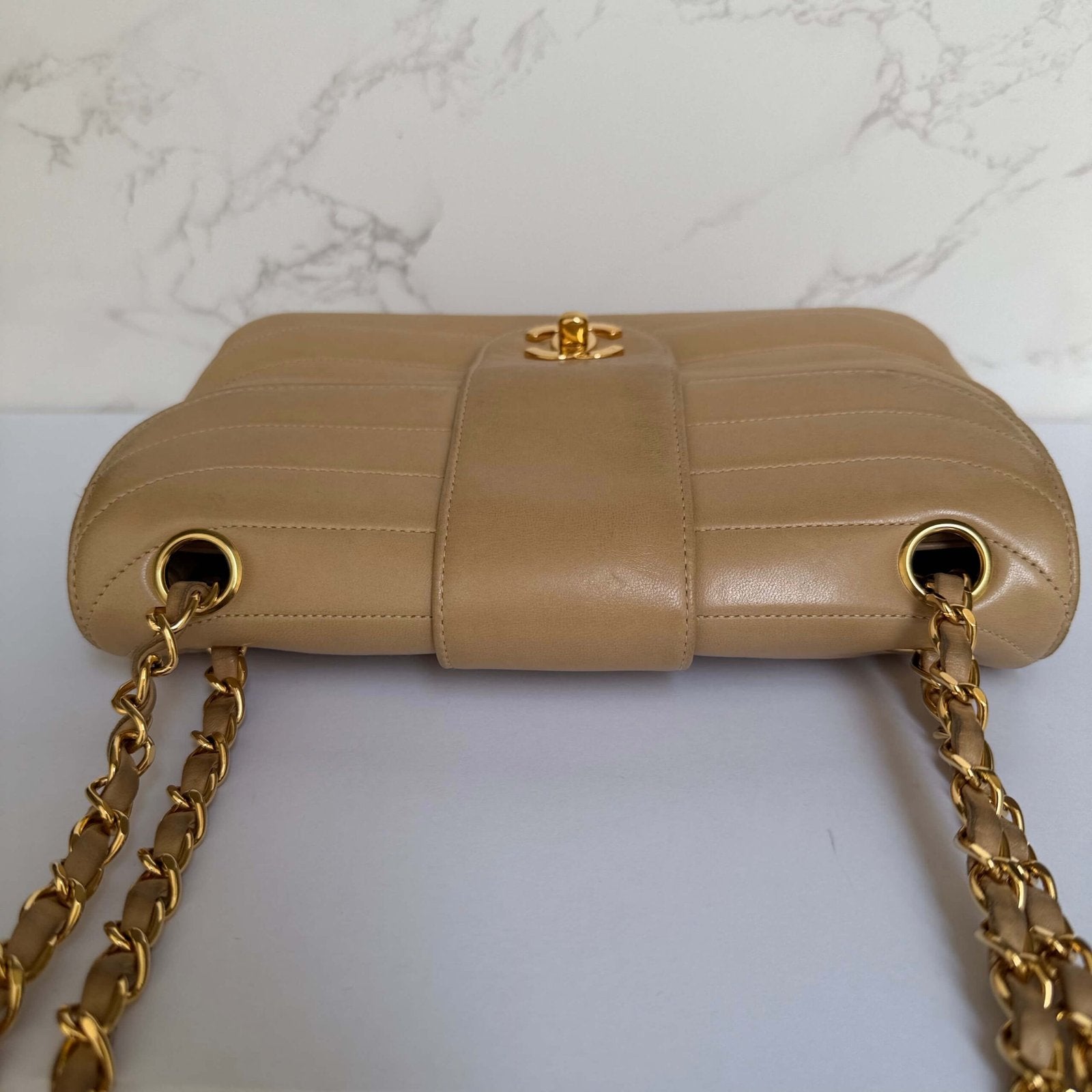 Chanel iconic vintage lambskin