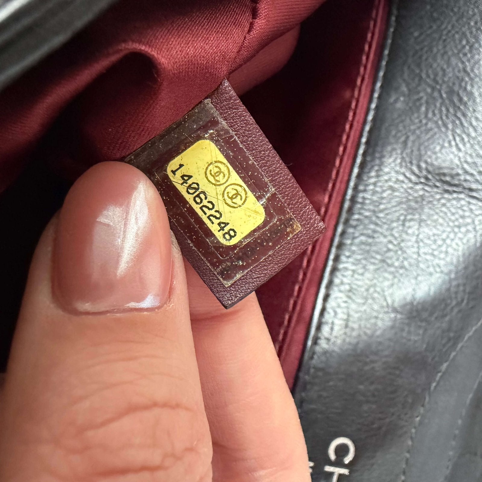 Chanel jumbo lucky symbols serial number authenticity