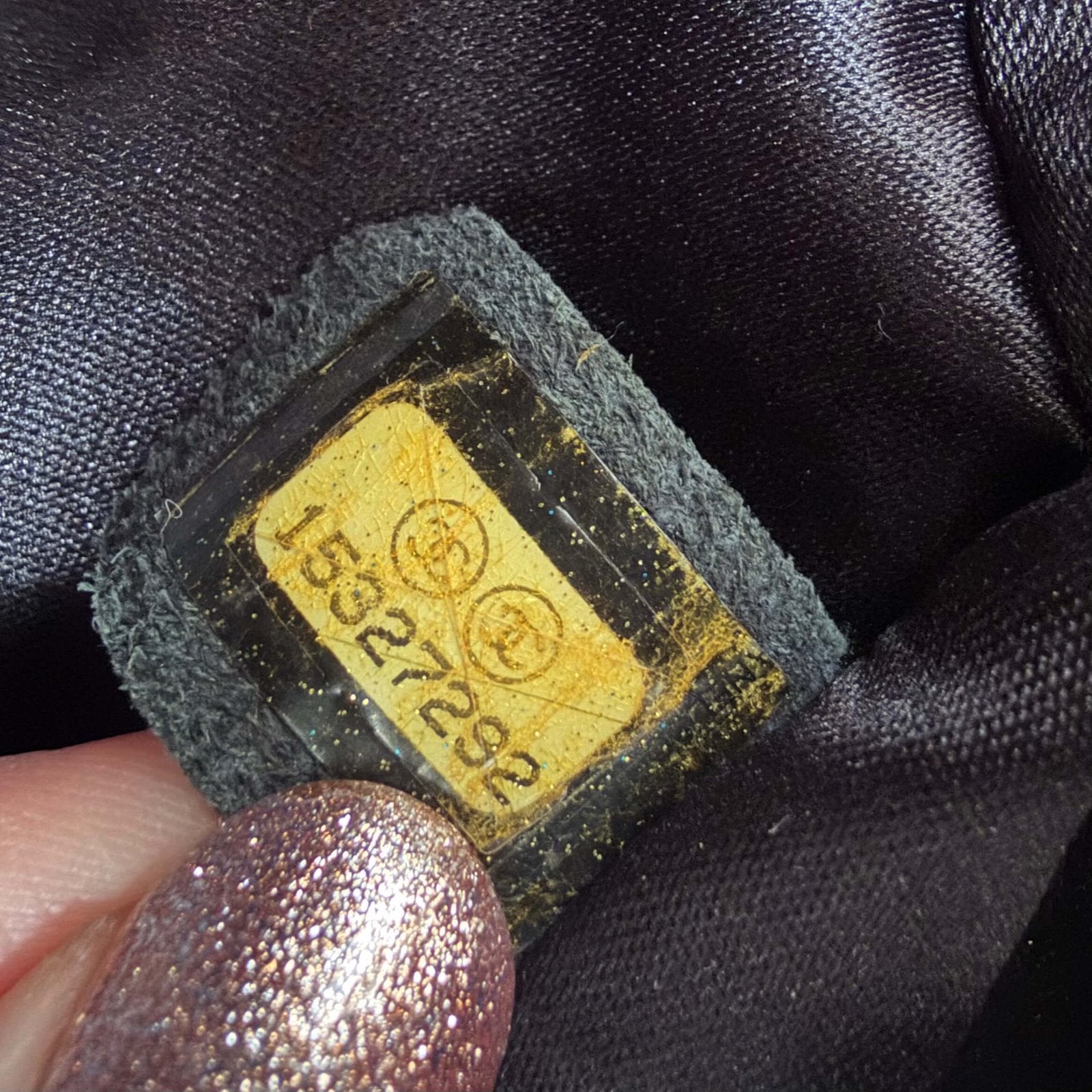 Chanel jumbo sequined Moonlight on Water flap serial number