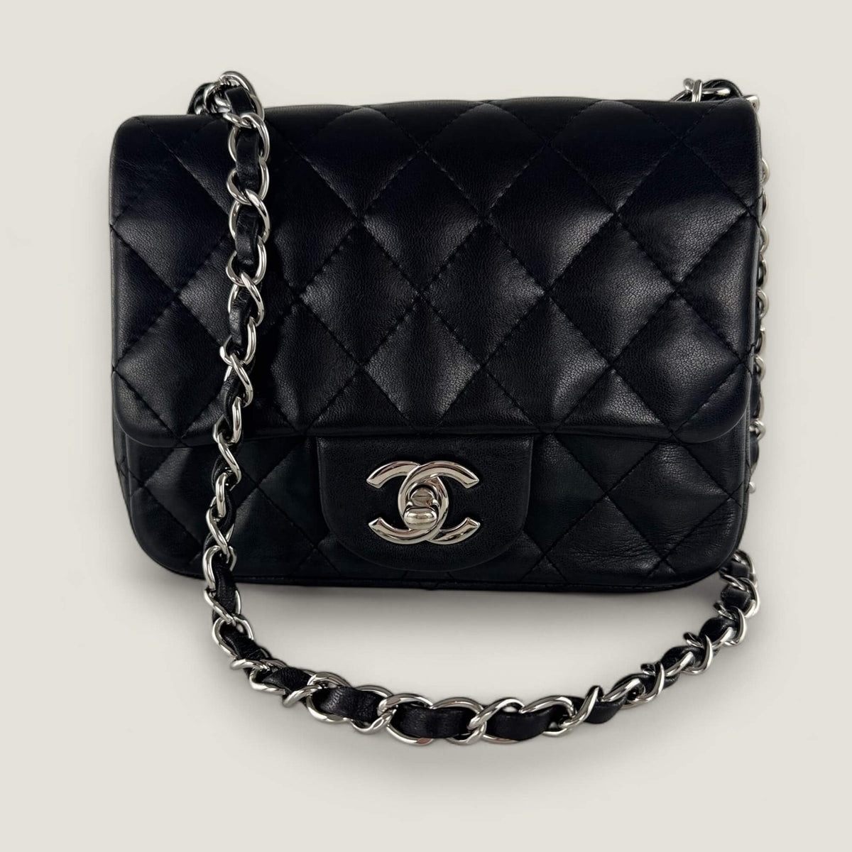 Chanel square mini classic single flap